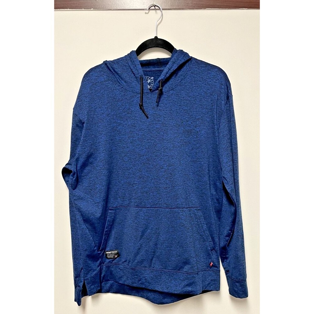 Howitzer Patriot Hoodie Mens XL Blue Pullover Sweatshirt We the People Flag